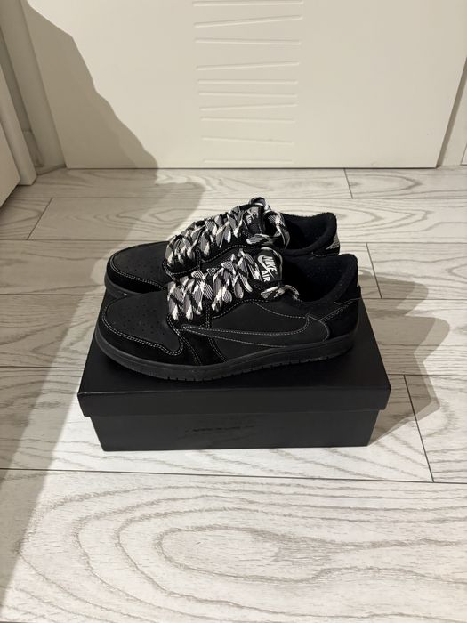 Jordan 1 Retro Low OG SP Travis Scott Black Phantom