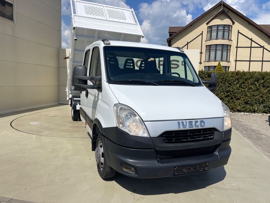 Iveco Daily Doka 3.0D 6LOCURI BASCULABIL PUNTE DUBLA Iveco Daily Doka 3.0D, 145CP, Euro5, Webasto, Carlig
