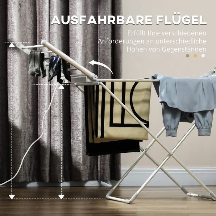 Електрически сушилник за дрехи