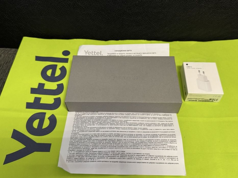 КАТО НОВ 49mm Apple watch Ultra 2 Гаранция Yettel 2026г. Black