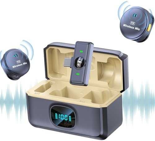 Нов Професионален безжичен микрофон – кристален звук, дълга батерия