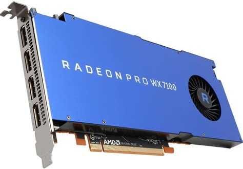 Видео карта за работна станция AMD Radeon Pro WX 7100 8GB