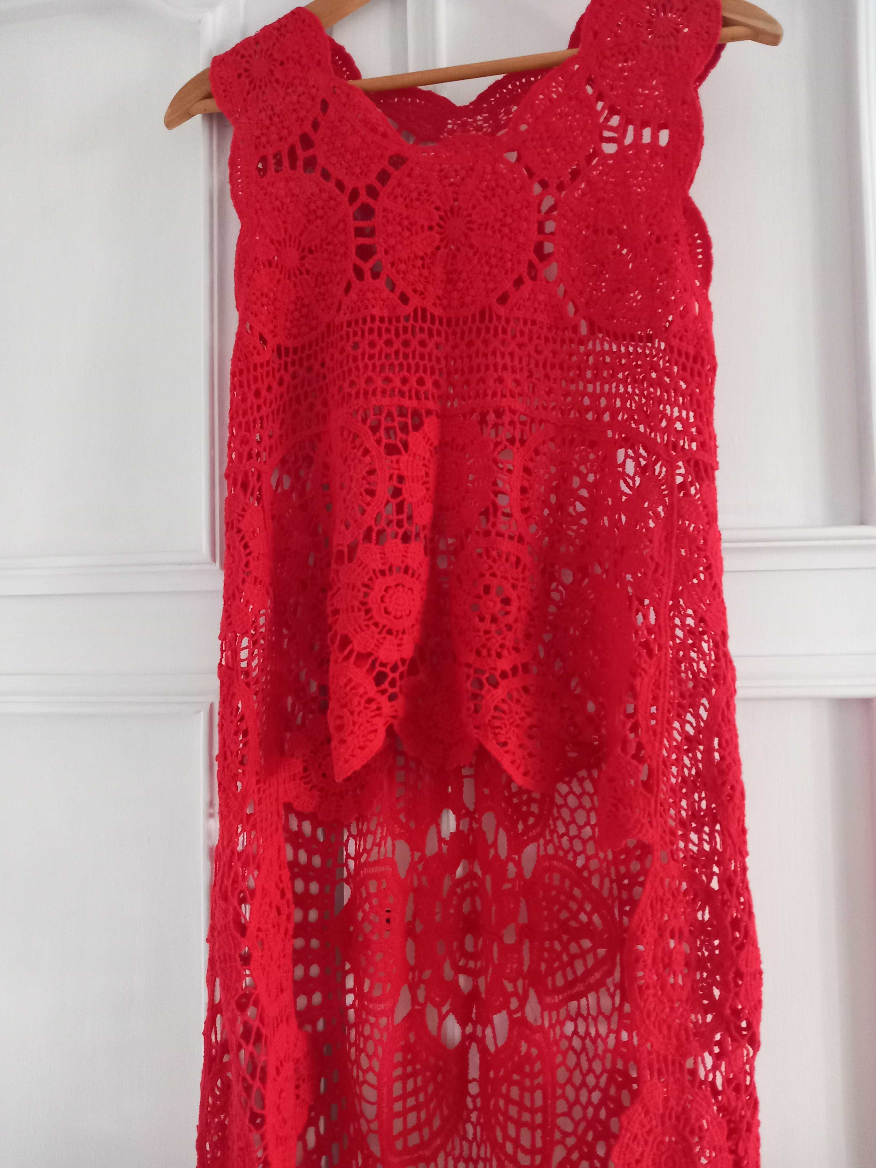 Superba rochie crosetata