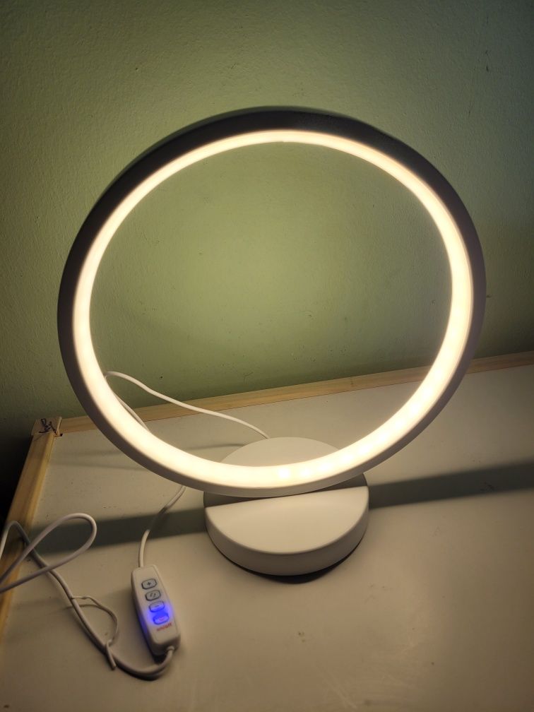 Lampa LED ambientala, diametru 25 cm, 3 tonuri de lumina