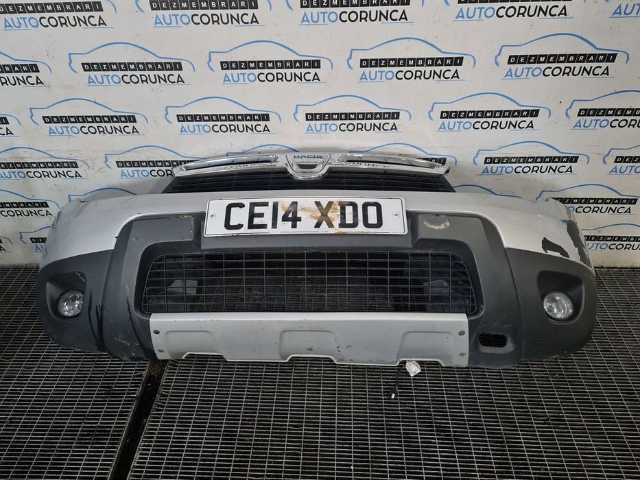 Bara fata Dacia Duster 2014 - 2017 Grey Tek23 (1366) model fara spalatoare far