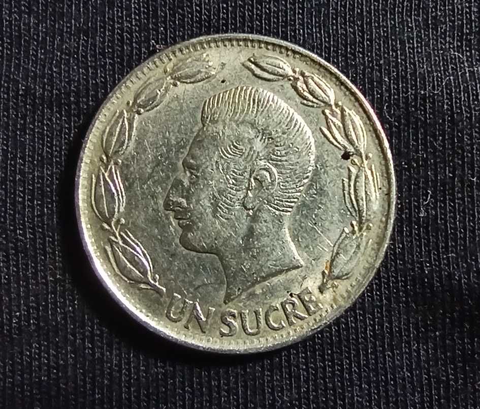 Moneda din Ecuador, 1 Sucre 1979, pentru colectie