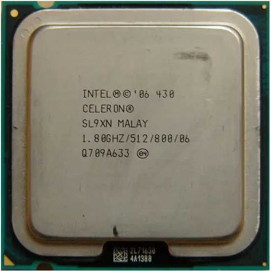 Процессоры Celeron 1.80 GHz. Pentium 1.6 ghz. 775 Сокет