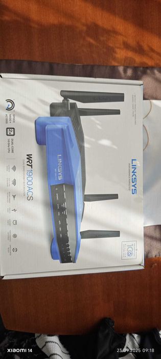 Router LINKSIS utilizat timp de 1 saptamana