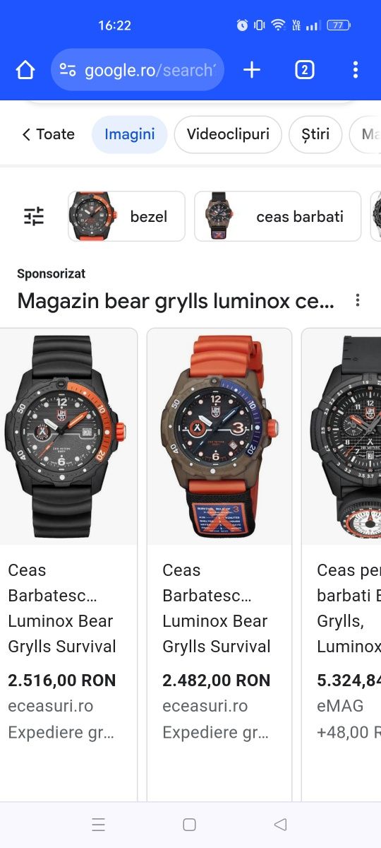 Ceas Luminox Bear Grylls 3720 *editie limitată*cool*swiss made