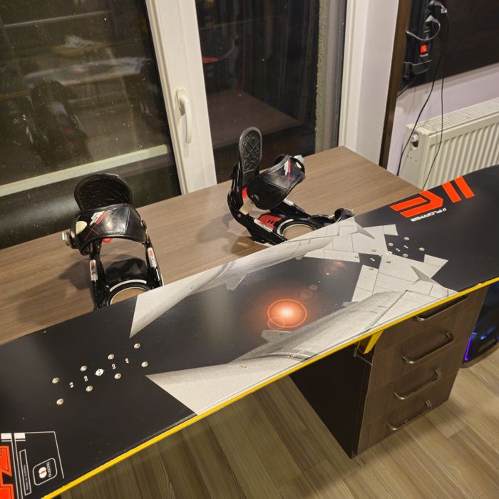 Placa snowboard F2 Floater 165w cu Legaturi Nidecker XL