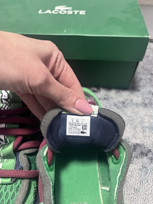 Маратонки Lacoste