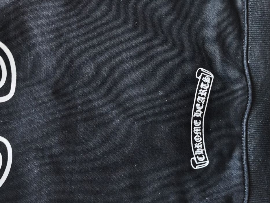 Chrome Hearts Black Zip Up Hoodie