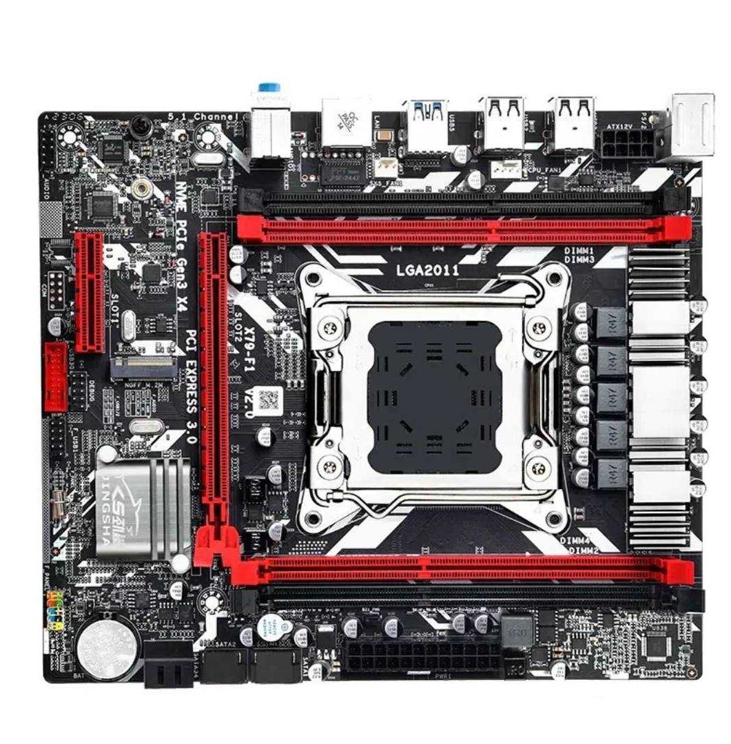 Продам материнскую плату x79-f1 комплект