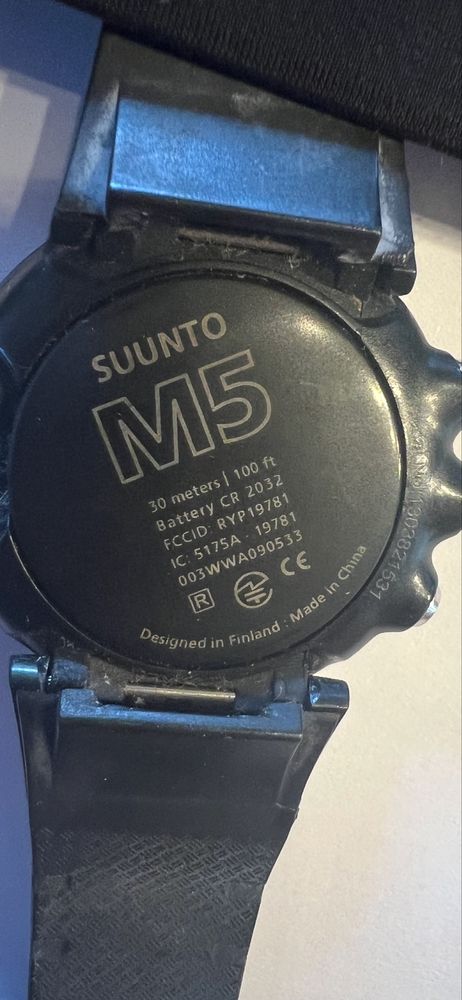 Спортен часовник SUUNTO M 5 Black