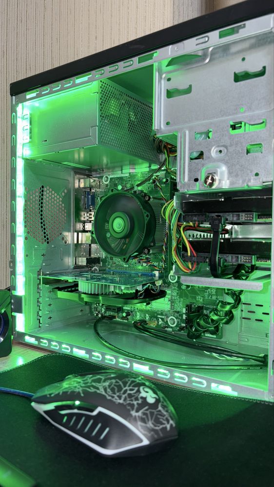 Игровой компьютер Core i5/8GB/HDD/GT 1030 +20 дюйм монитор/ЦЕНА ЗА ВСЁ