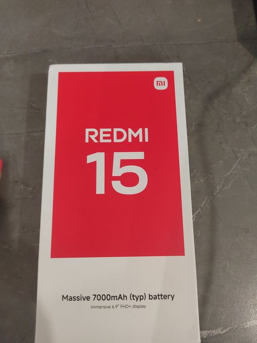 XIaomi Redmi 15, 6GB, RAM, 128GB, СИВ