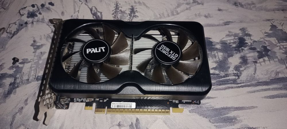 Gtx 1650 видеокарта