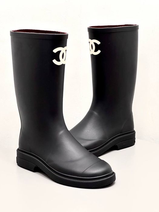 Cizme Chanel cauciuc premium full box 36-40