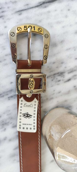 Колан телешка кожа