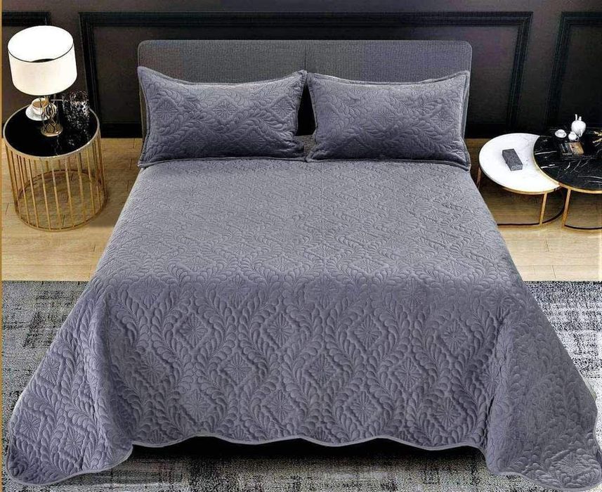 Cuvertura din catifea 3 piese