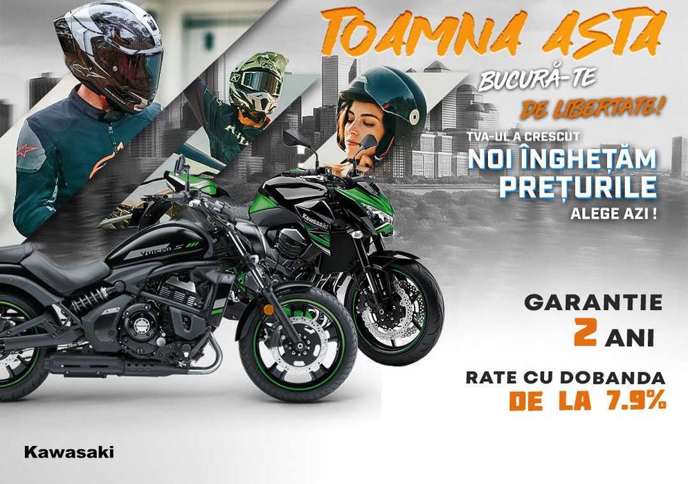 Motociclete Kawasaki  (Yamaha,Honda,KTM)