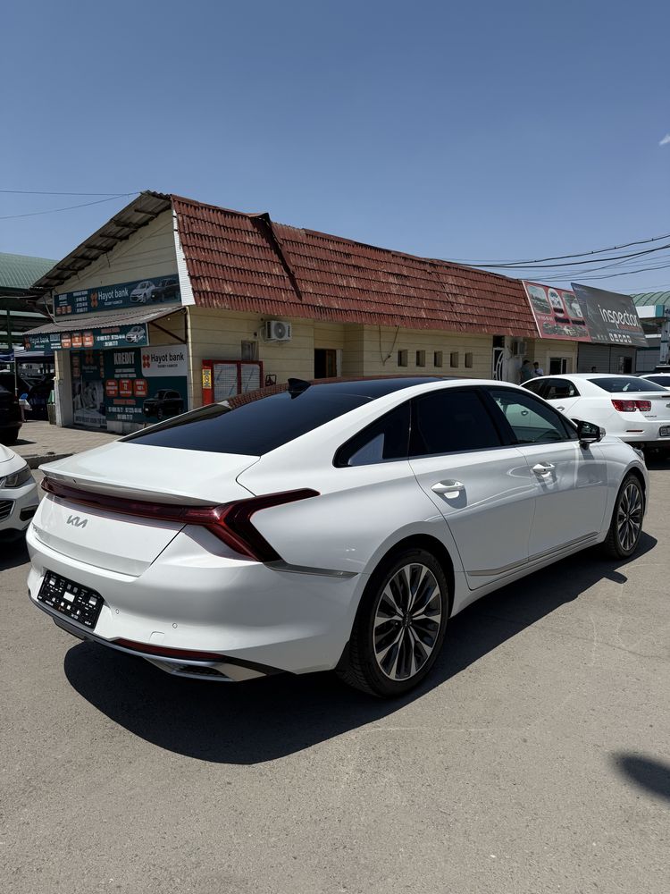 Kia K8 Full sotiladi holati idyal rangi beliy murojat uchun telfonqiln