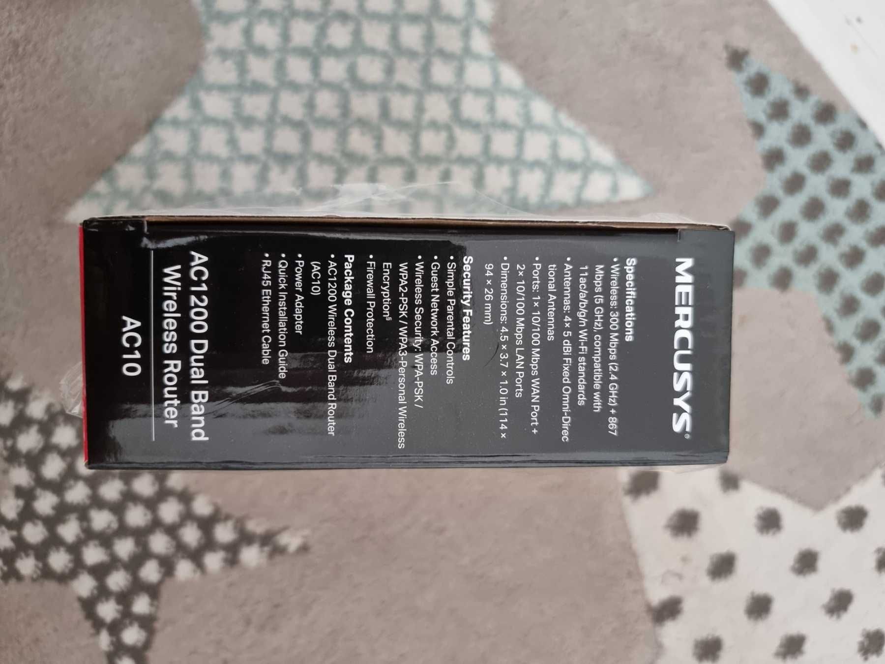Рутер Mercusys AC10 1167 Mbps