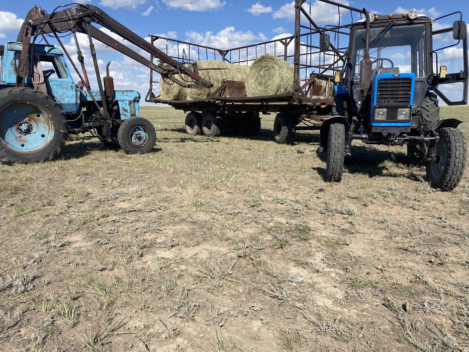 Трактор МТЗ 80 с установкой