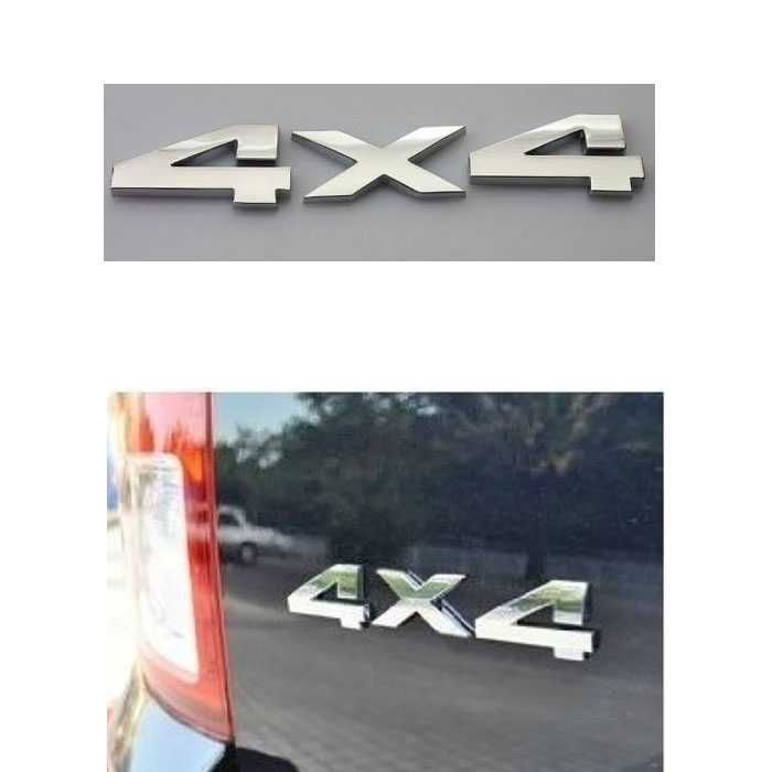 Стикер 4x4 МЕТАЛ - 21 см