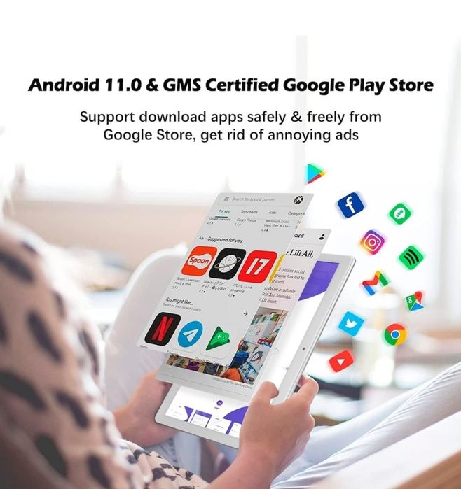 Tableta tactila de 10 inch android