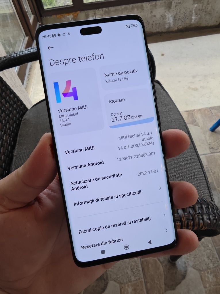 Vand sau Schimb Xiaomi 13 Lite 5G Impecabil