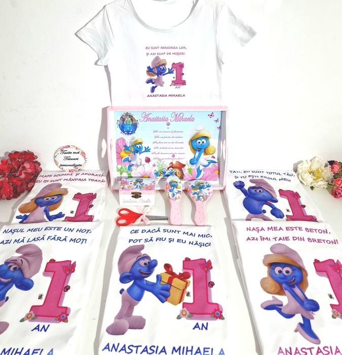 Tavita mot Tricouri personalizate Set turta Set taiere mot