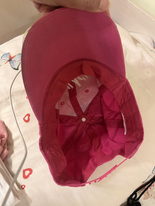 Слънчева шапка с козирка розова