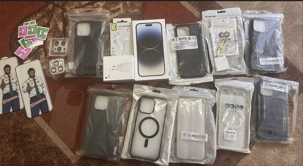 Iphone 14 pro max silver  128GB. 87%