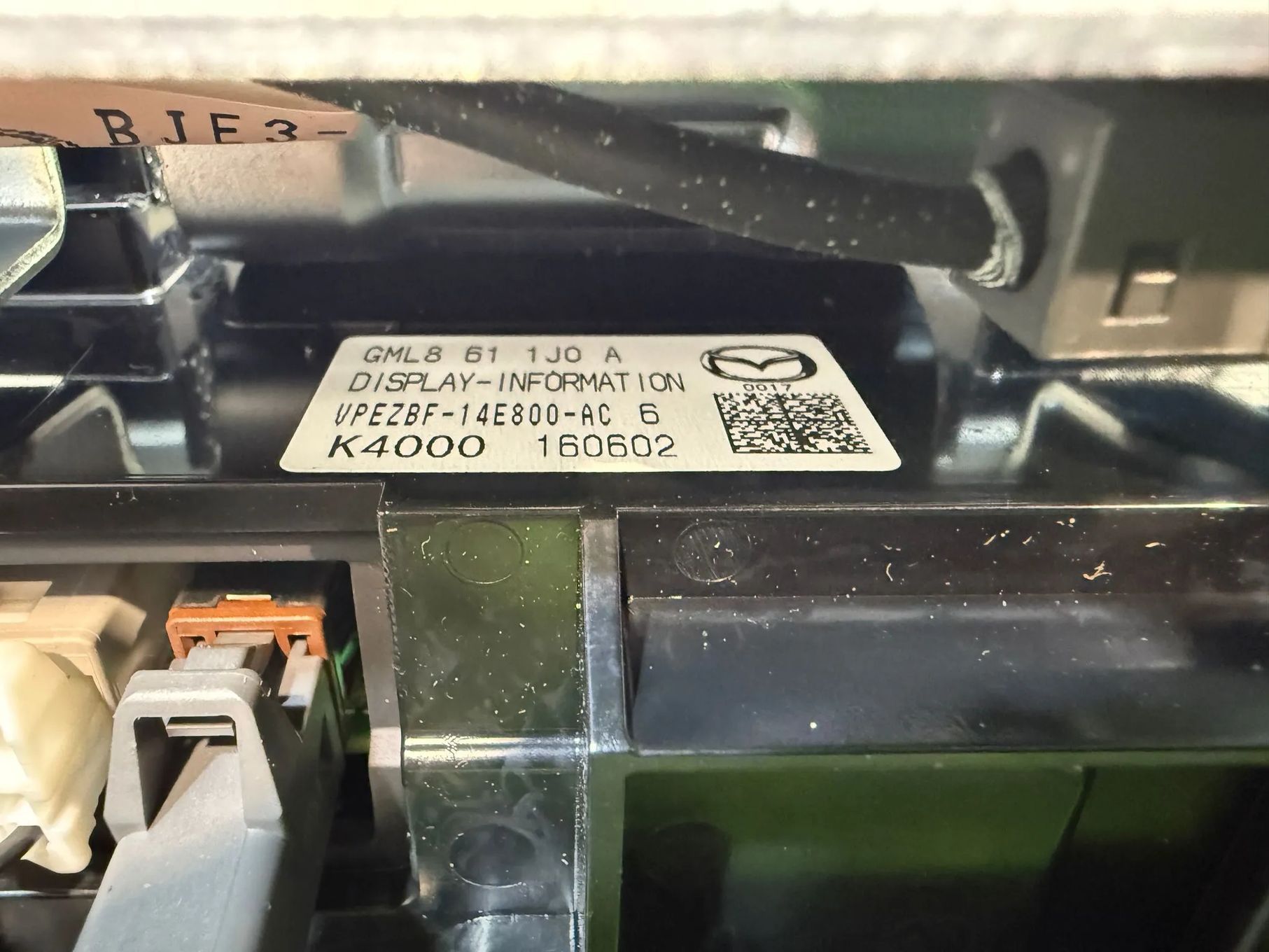 DISPLAY NAVIGATIE NAVI CD MULTIMEDIA MAZDA 6 2.2 DIESEL 2016 COD OEM GML8611J0A GMD7669C0E 2012-2018