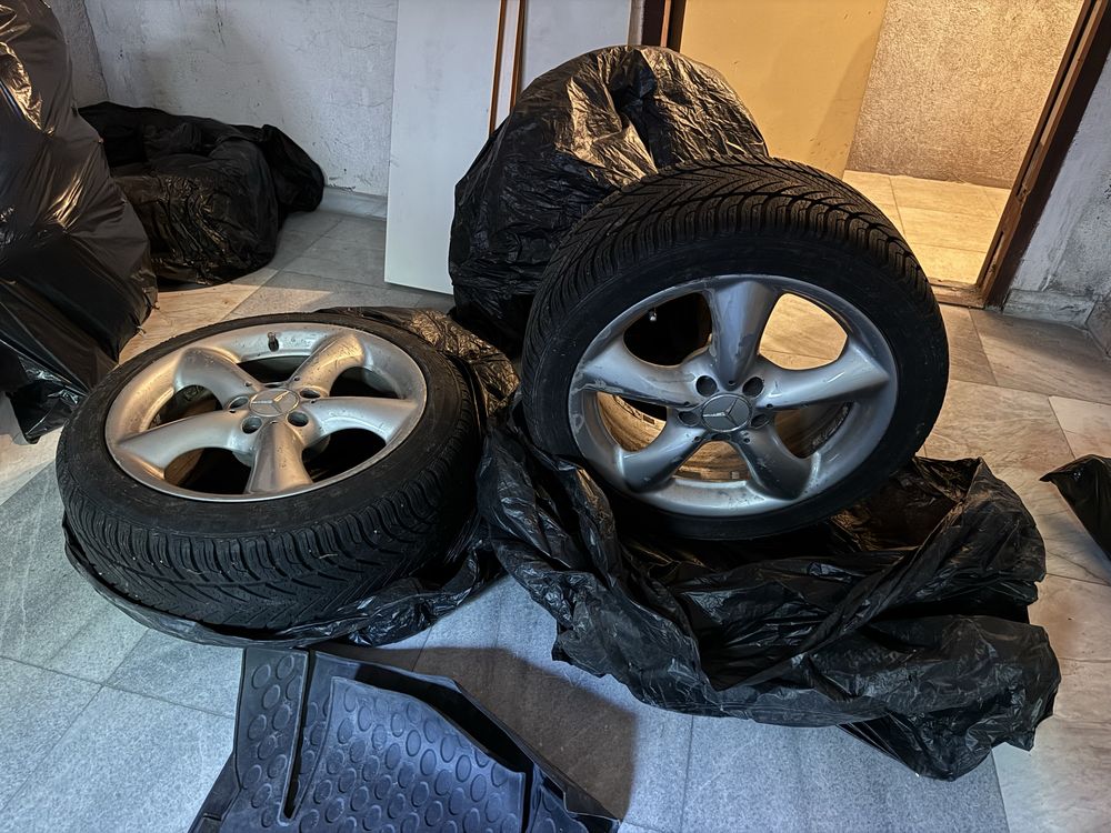Джанти с гуми за Мерцедес  17ки