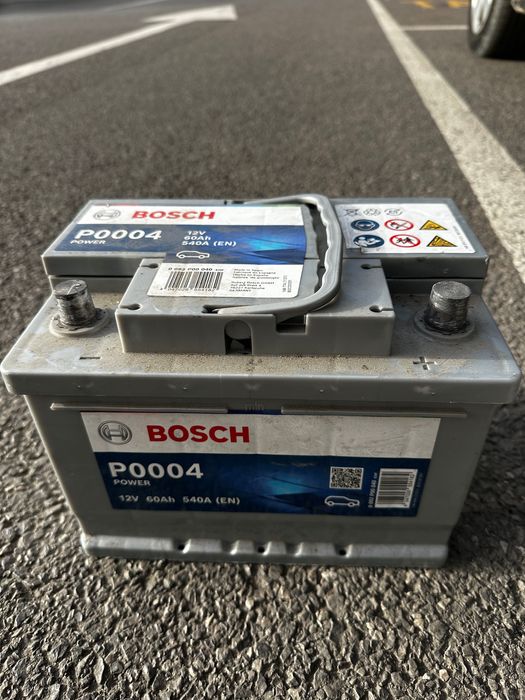 Акумулатор Bosch POWER P0004, 12 V, 60 Ah