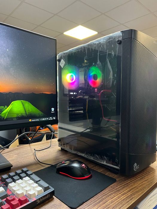 Tayyor Gaming Case Komplekt!!! Full yengi monitor klaviaturala bn
Avt