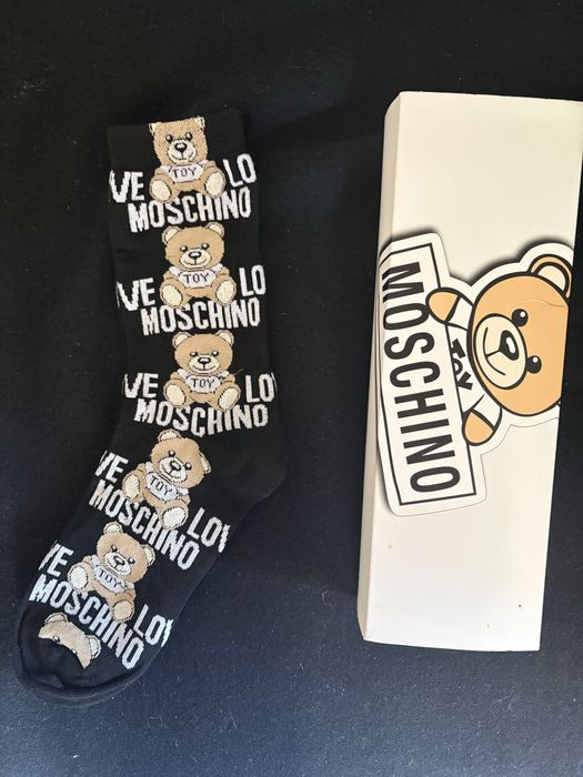 Дълги чорапи Moschino нови