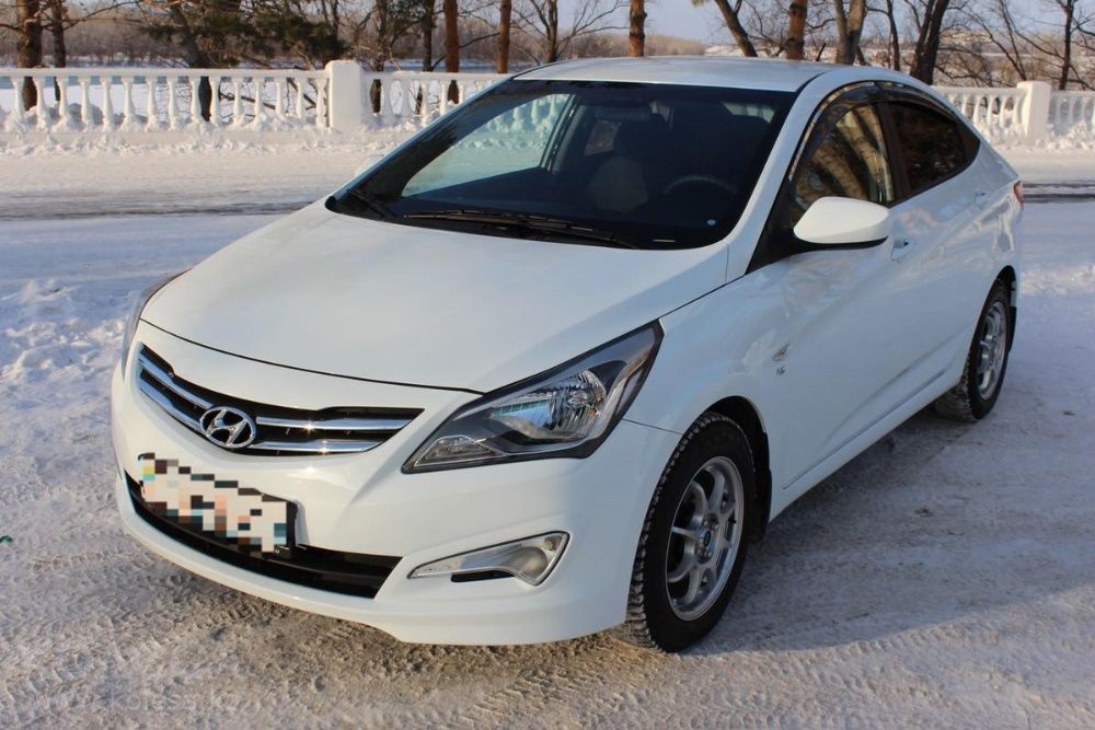 Бамперы, фары, туманки, фонари, на HYUNDAI Accent 2014-/Акцент 2014-