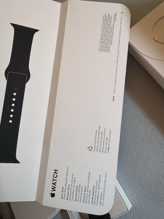 Apple Watch 10 GPS, Jet Black Aluminum Case 46 мм, Black Sport Band