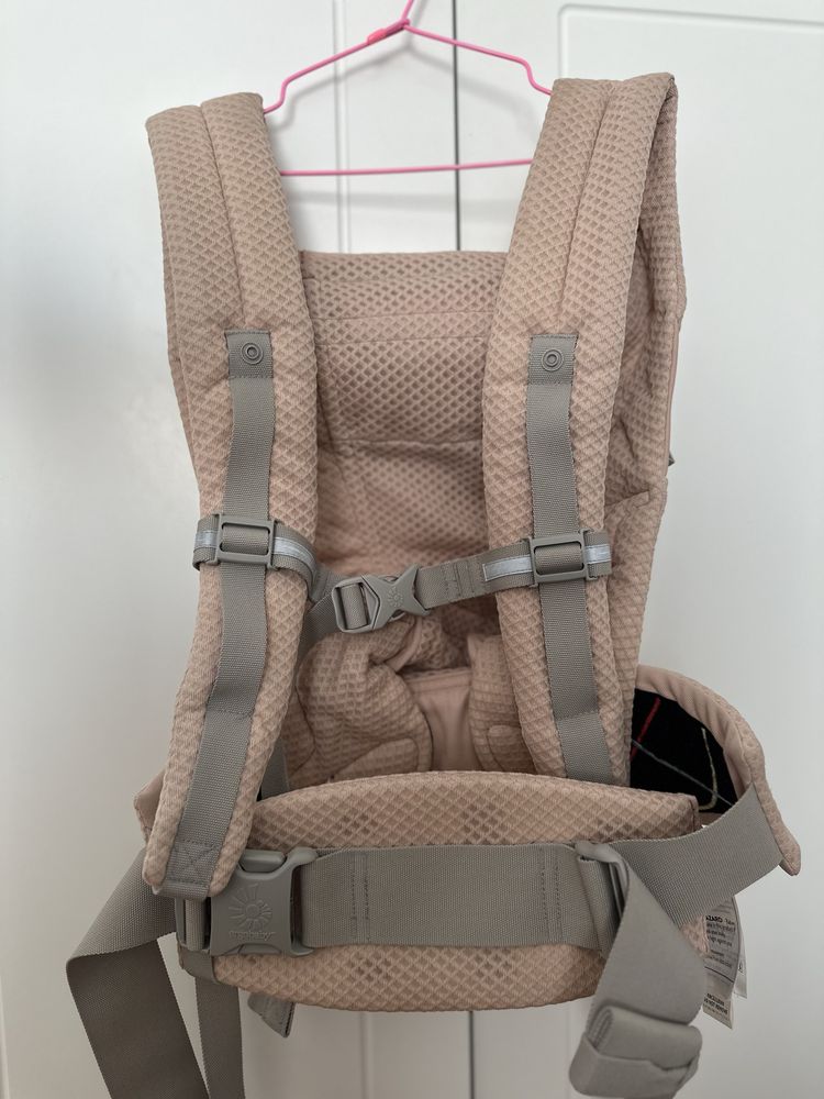Ергономична раница ERGOBABY ADAPT SOFTFLEX Mesh Pink Quartz