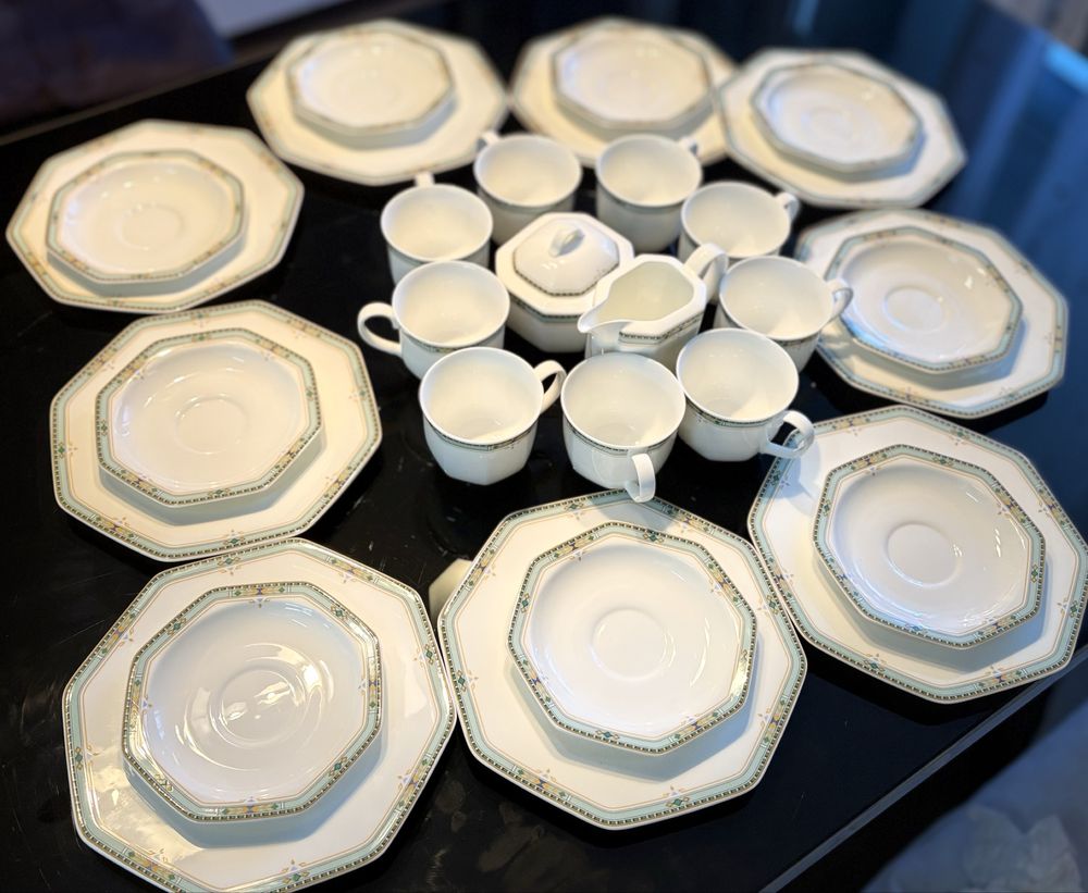Костен порцеланов винтидж сервиз на Villeroy&Boch Heinrich Navajo