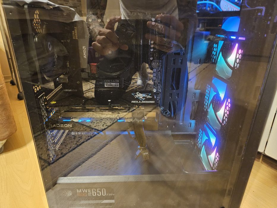 Геймърски компютър/Gaming PC AMD RYZEN 5;RADEON RX 6600