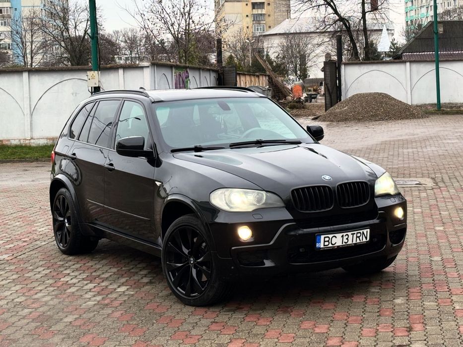 Bmw x5 M pack 2008 motor 3.0d 235cp Unic propietar în tara