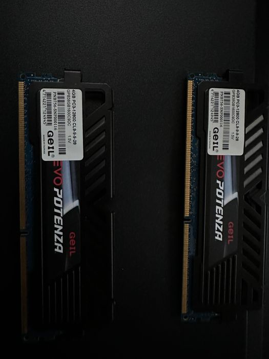 Intel I5 4690K + 12GB RAM DDR3