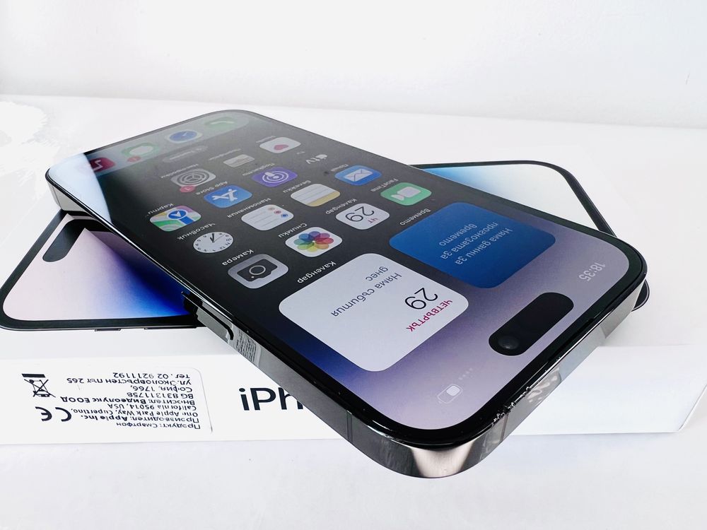 Apple iPhone 14 Pro Max 128GB Space Black Отличен! Гаранция!
