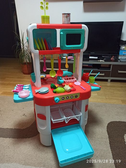Bucatarie de jucarie MotherCare, bucatarie de copii, accesorii incluse