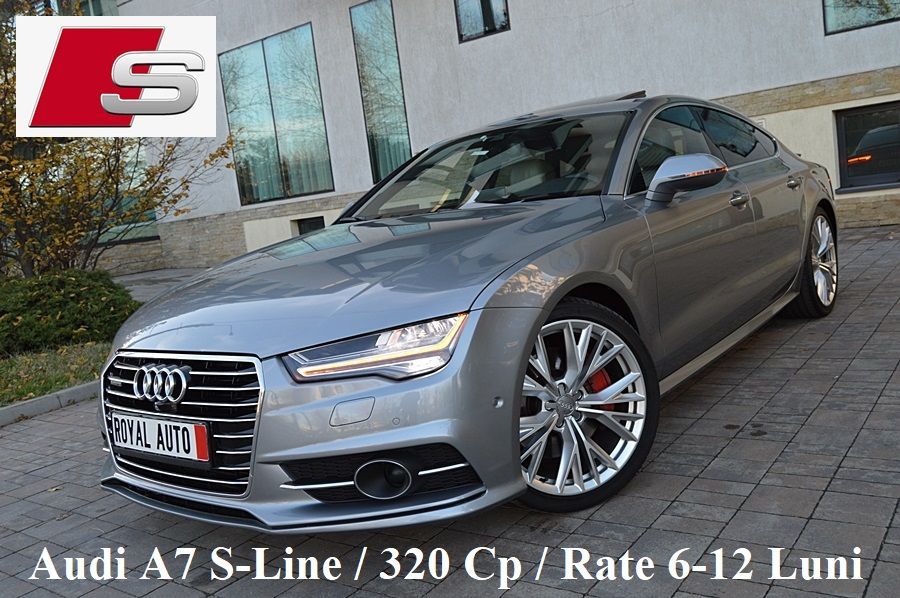 Audi A7 RATE 3-4 Luni doar cu buletinul