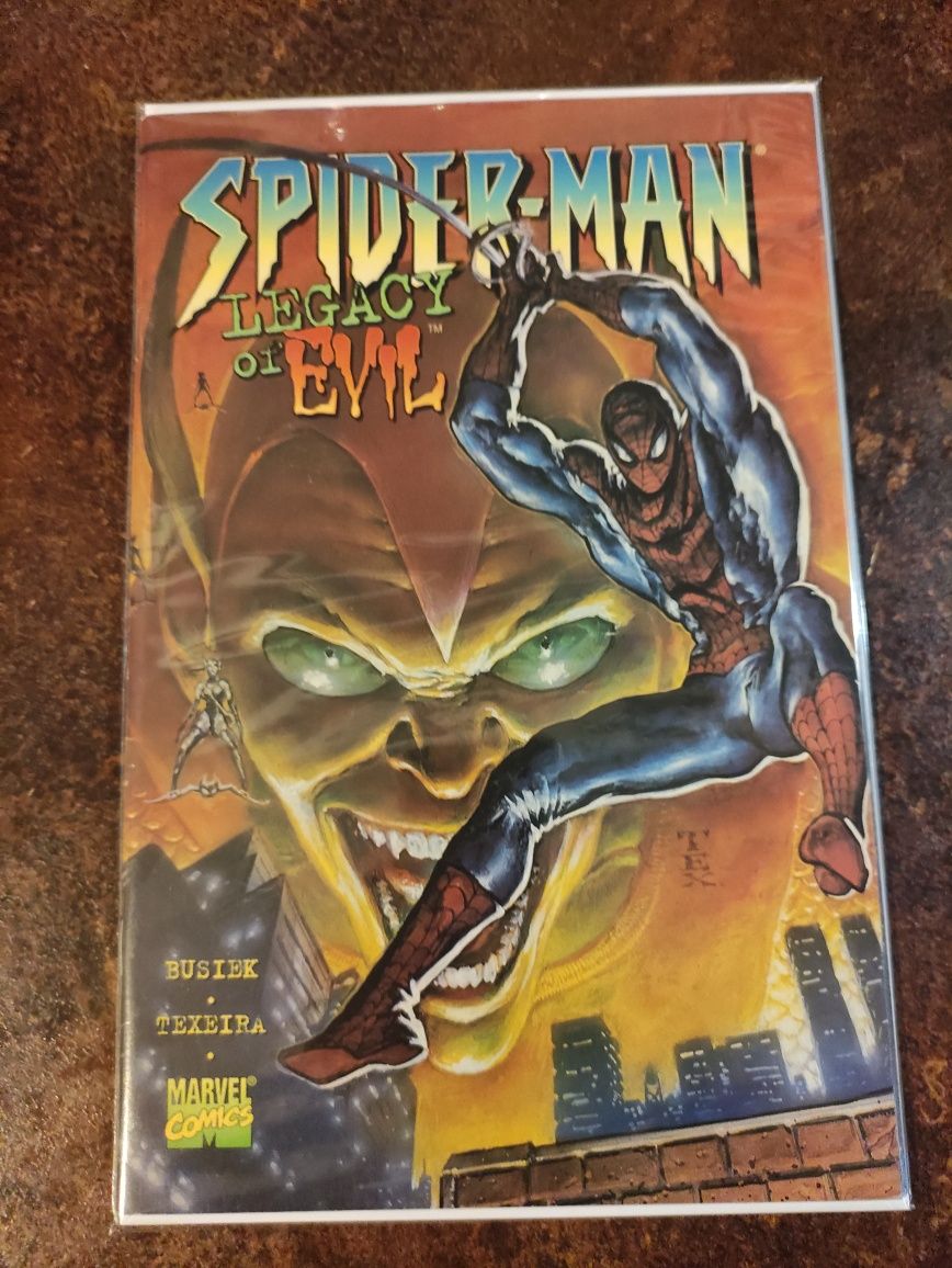 Spiderman Legacy of evil 1996 Benzi Desenate + Cadou o revista